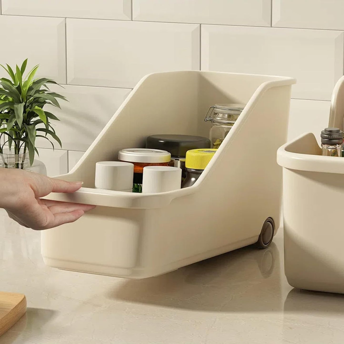 Storage Basket with Wheels