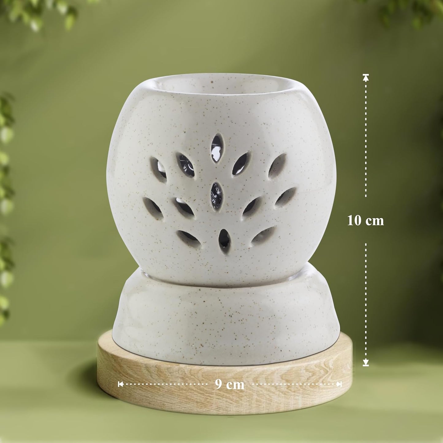 Handcrafted Ceramic Electric Round Shaped Aroma Diffuser