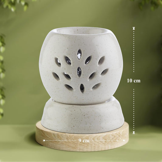 Handcrafted Ceramic Electric Round Shaped Aroma Diffuser